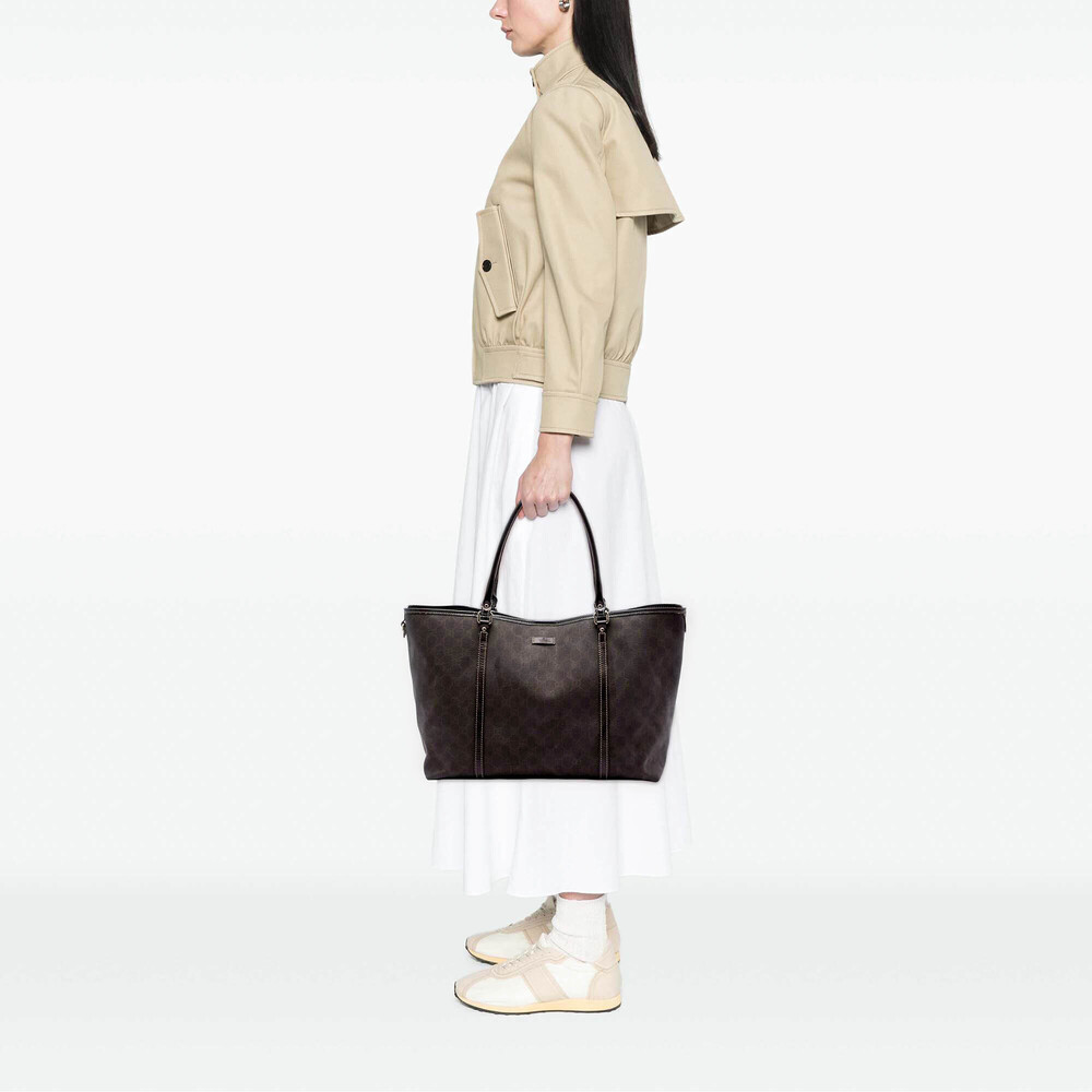 Pre-Loved Gucci Large GG Supreme Joy Tote - Picture 5 of 5